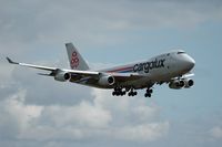 LX-TCV @ LUX - on final at Luxembourg - by Volker Hilpert