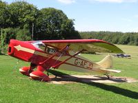 G-AFJB @ EGHP - Foster Wickner Wicko GM1 at Popham airfield - by Simon Palmer