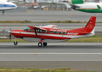 N454SF @ ANC - taking off Rwy 24L
