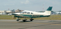 N38213 @ FRG - Archer 213, rolling RWY 19. - by Stephen Amiaga