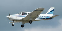 N8081G @ FRG - 81G about to touch down RWY 19. - by Stephen Amiaga