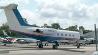 N987SA @ FRG - Gulfstream Grumman 1159 on the ramp by BK. - by Stephen Amiaga