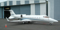 N298EF @ ISP - Lear 60 on the A&P Ramp...