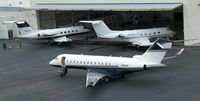 N525XL @ ISP - New life at old Garrett hangar... - by Stephen Amiaga