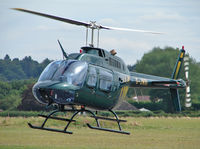 G-JWBI @ EGBO - Bell 206B Jet Ranger II - by Robert Beaver