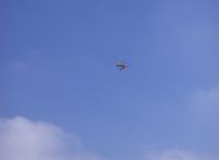 N945JB @ CMA - 2001 Benham DOMINATOR Rotax powered Autogyro in flight - by Doug Robertson