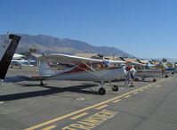 N1988V @ SZP - 1947 Cessna 120, Continental C85 85 Hp - by Doug Robertson