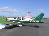 G-BKBW - Tobago on a windy day at Turweston