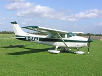G-BAMJ - Cessna 182P at Enstone