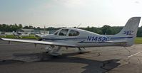 N1452C @ N07 - Nice, shiny Cirrus at Lincoln Park Airport, NJ. - by Daniel L. Berek