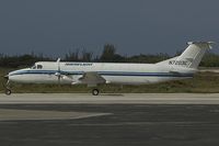 N7203C @ CUR - Ameriflight Beech 1900C