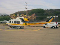 N17LA - LA County Fire Air Squad 9 @ Zuma Headquarters - by Robert Rauchfleisch