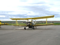 N48519 @ KIC - Head-on shot of Soilserv 1976 Grumman-Schweizer G164B fitted as duster @ Mesa del Rey Airport (King City), CA on stormy afternoon - by Steve Nation