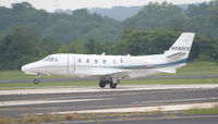 N542CS @ PDK - Starting to depart runway 2R - by Michael Martin