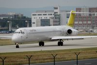 LN-ROU @ FRA - taxiing to start position