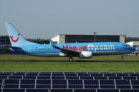 D-ATUE @ SCN - Boeing 737-8K5w of Hapagfly - by Volker Hilpert