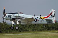 F-AZDP - Douglas AD-4 Skyraider - by Volker Hilpert