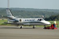 OE-GLL @ SCN - Cessna 550 Citation Bravo