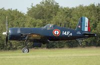 F-AZYS - Change-Vought F4U7 Corsair - by Volker Hilpert