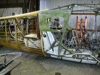 N273MD @ KSZP - Fuselage structure before covering - by Dennis Lyons