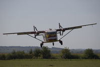 OE-FDK - Pink Aviation Skyvan at Aspersdorf