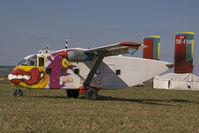 OE-FDK - Pink Aviation Skyvan at Aspersdorf