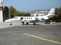 N217SA @ CRQ - MT Fluggesellschaft 1993 Cessna 550 @ McClellan-Palomar Airport, CA - by Steve Nation