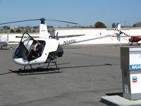 N341SL @ OKB - 1993 Robinson R22 BETA visiting @ Oceanside Municipal Airport, CA - by Steve Nation