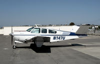 N147U @ OKB - 1967 Beech V35 @ Oceanside Municipal Airport, CA - by Steve Nation