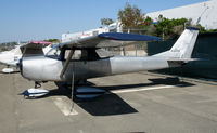 N3244X @ OKB - 1966 Cessna 150G stripped of paint @ Oceanside Municipal Airport, CA