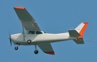 N61928 - This unmarked 1975 Cessna Skyhawk was towing banners along the shore at Sea Isle City, NJ. - by Daniel L. Berek
