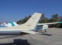 N2017E @ SZP - 1982 Cessna T182 SKYLANE, Lycoming O-540-L3C5D 235 Hp, antenna on vertical stabilizer - by Doug Robertson