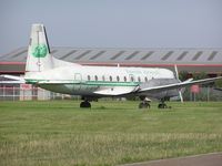 G-AYIM @ EGBE - Hawker Siddeley HS748 Series 2A