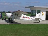 G-BIGK @ EGBK - Taylorcraft BC-12D - by Simon Palmer