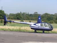 G-CHUM @ EGTR - Robinson R44 - by Simon Palmer