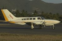 N5775C @ SXM - Digicel Cessna 402