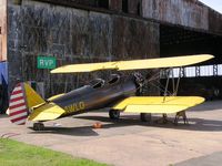 G-AWLO @ EGLG - Boeing-Stearman E75 at Panshanger airfield
