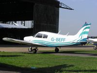 G-BEFF @ EGLG - Piper PA-28-140 Cherokee