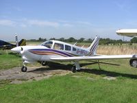 G-BLFI @ EGTR - PA-28-181 in a smart new colour scheme - by Simon Palmer