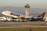 N512MC @ LAX - Atlas Air N512MC departing RWY 25L in beautiful late-November evening light at LAX. - by Dean Heald