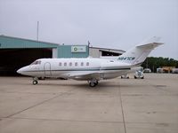 N847CW @ KRFD - Hawker 800XP