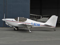 G-BZAM @ EGBS - Europa - by Robert Beaver