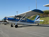 N2363F @ L18 - 1966 Champion 7ECA @ Fallbrook Community Airpark Airport (!), CA - by Steve Nation