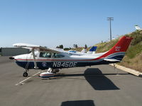 N9450E @ L18 - USAF AUX/Civil Air Patrol 1984 Cessna 182R @ Fallbrook Community Airpark Airport (!), CA - by Steve Nation