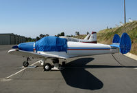 N2617H @ L18 - 1946 Ercoupe 415-D with covers @ Fallbrook Community Airpark Airport (!), CA - by Steve Nation
