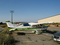 N8879V @ L18 - 1974 Cessna 172M visiting from Coarsegold, CA @ Fallbrook Community Airpark Airport (!), CA - by Steve Nation