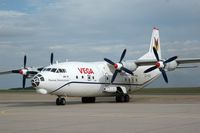 LZ-VEF @ ZQW - Antonow An-12BP