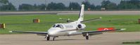 G-JBIZ @ EGCC - just arrived