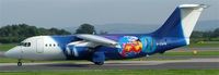 G-ZAPK @ EGCC - nice livery