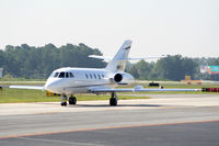 N855DG @ PDK - Taxing to Epps Air Service - by Michael Martin